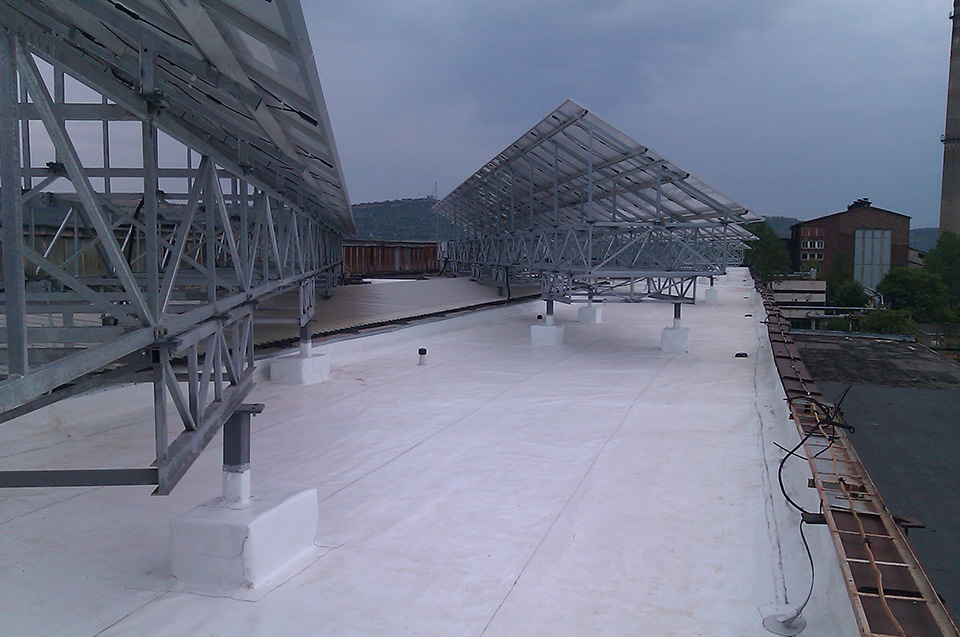 PVC хидроизолация покрив